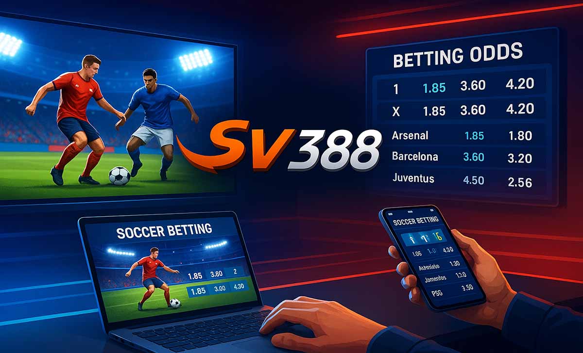 Cá Cược Bóng Đá SV388: Kèo Cược, Cách Chơi Và Kinh Nghiệm